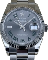 ROLEX (ロレックス) デイトジャスト36 126234 スレート SS/WG 中古美品 心斎橋店 CAT-510