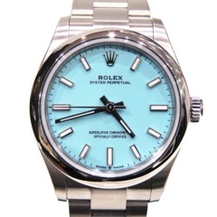 ROLEX (ロレックス) オイスターパーペチュアル31 腕時計 277200 ターコイズ SS オイスター 未調整 未使用 J-133 銀座店