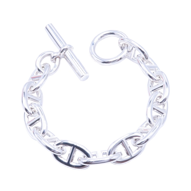 HERMES(エルメス)/シェーヌダンクルTGM/シルバー/12コマ/未使用/NAB