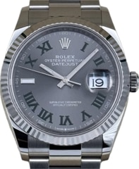 ROLEX (ロレックス) デイトジャスト36 126234 スレート SS/WG 未使用品 心斎橋店 CAT-544