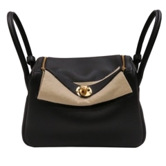 HERMES (エルメス) リンディ26 ハンドバッグ ショルダーバッグ ブラック(G金具) トリヨン W刻印 未使用 G172 銀座店