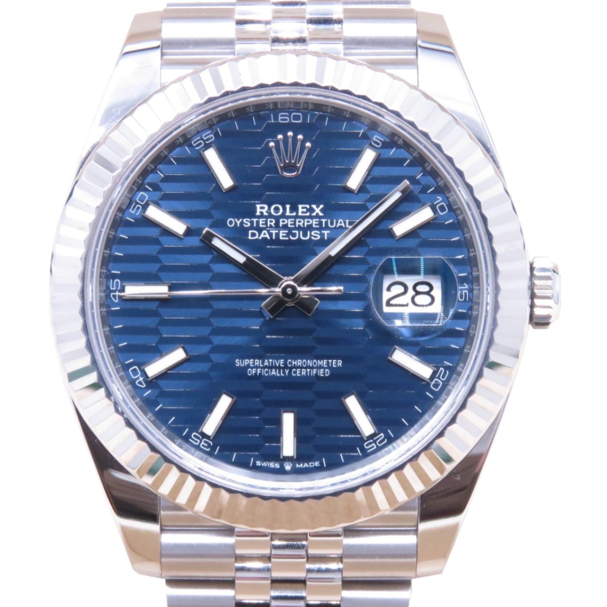 ROLEX(ロレックス)/デイトジャスト41/126334/フルーテッドモチーフ