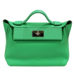 HERMES (エルメス) ヴァンキャトル24/24・29 ショルダーバッグ ハンドバッグ ヴェールコミック(SV金具) トゴ/スイフト W刻印 未使用 G229 銀座店