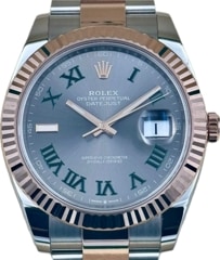ROLEX (ロレックス) デイトジャスト41 126331 スレートローマ ERG/SS 中古美品 心斎橋店 CAT-707