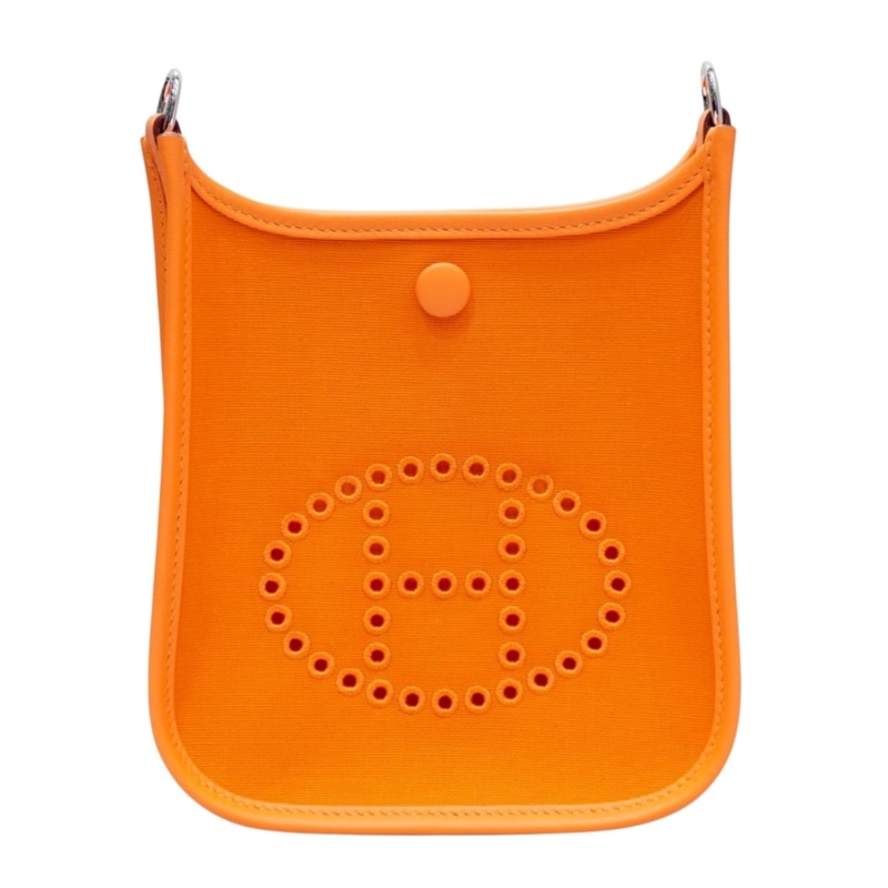 HERMES (エルメス) ネオエヴリンTPM ショルダーバッグ オレンジ