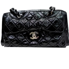 CHANEL(����ͥ�) �ޥȥ�å����֥��������ܡ���󥰥Хå� �֥�å�(SV���) �ѥƥ�ȥ쥶�� ���A H189