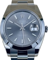ROLEX (ロレックス) デイトジャスト41 126300 スレート SS 中古美品 心斎橋店 CAT-643