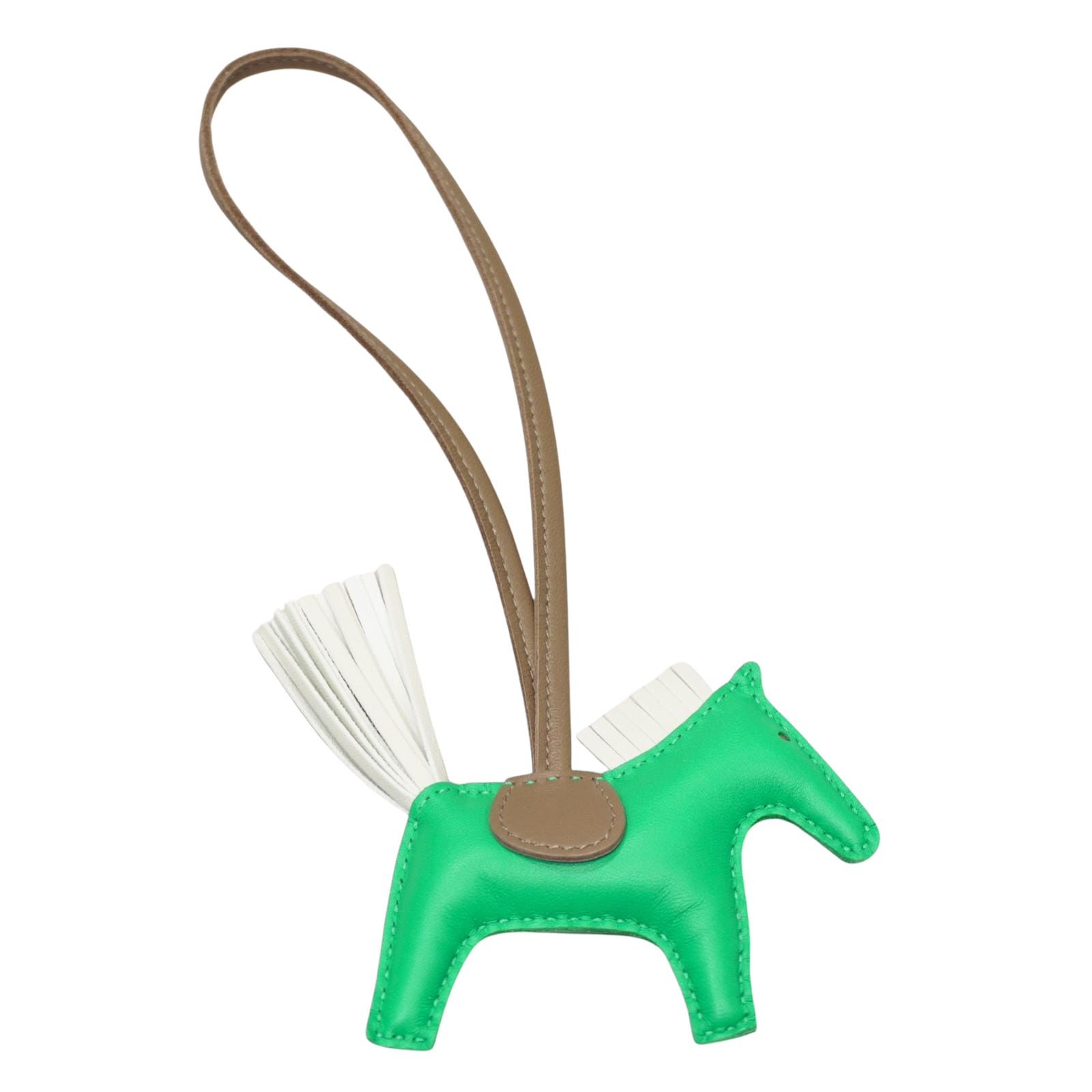 HERMES （エルメス) ロデオPM チャーム ミント/ヴェールフィズ  