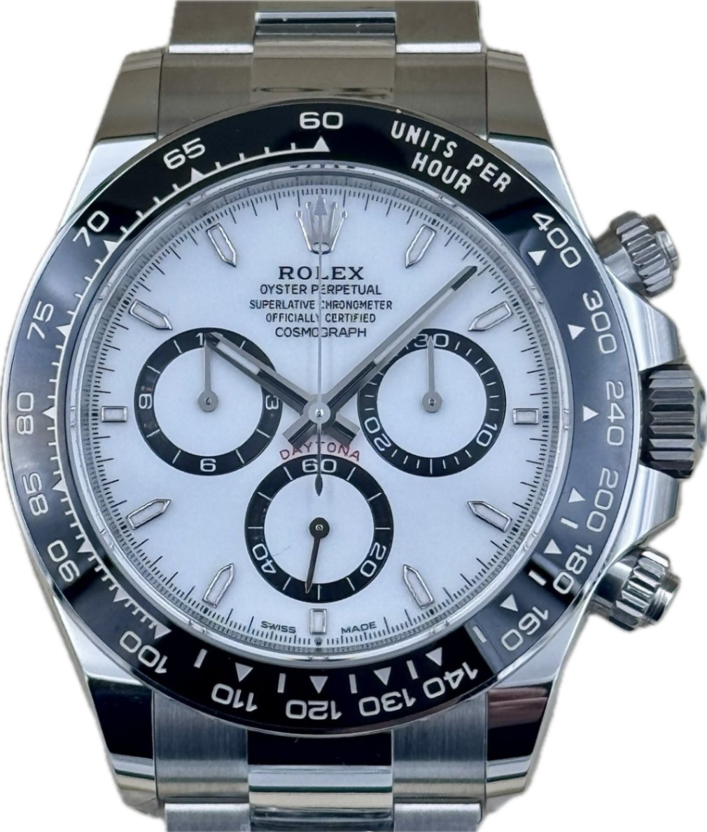 ROLEX (ロレックス) コスモグラフデイトナ 126500LN ホワイト SS