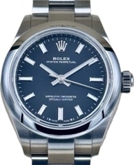 ROLEX (ロレックス) オイスターパーペチュアル28 276200 ブラック SS 中古品 心斎橋店 CAT-659