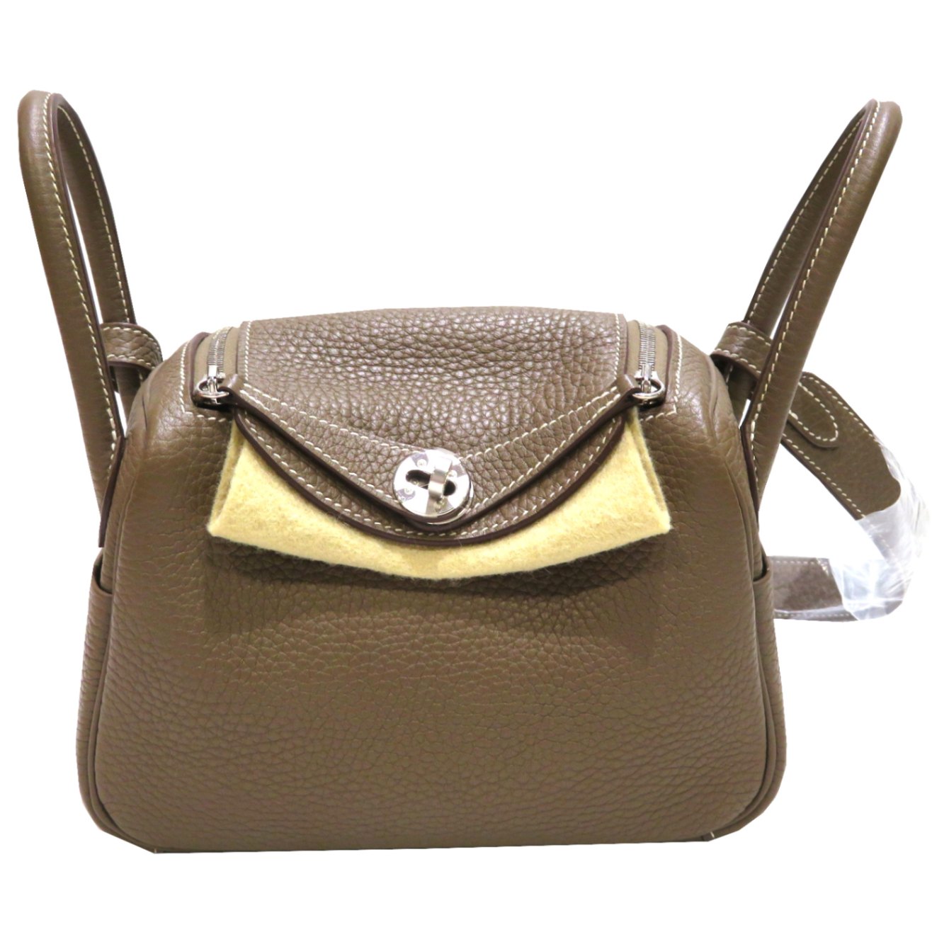 HERMES (エルメス) リンディミニ20 エトゥープ(SV金具) トリヨン 未  