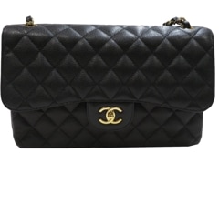CHANEL (シャネル) クラシックマトラッセ30 A58600 ブラック(Gチェーン) キャビアスキン ランクA K66 銀座店