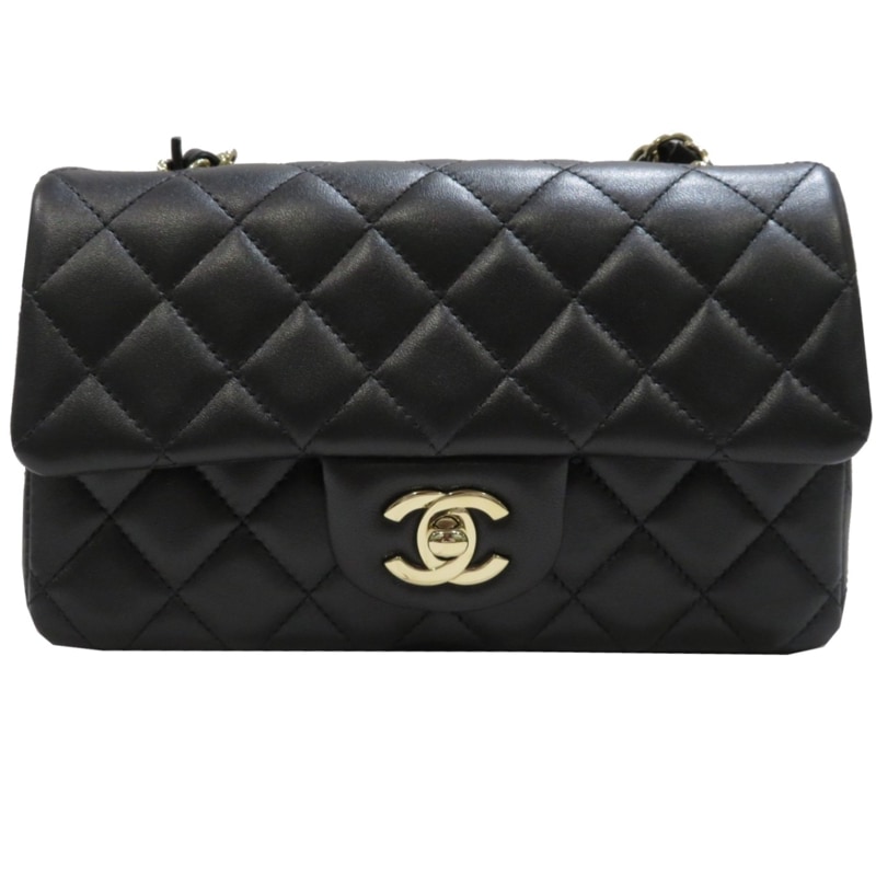CHANEL (����ͥ�) �ߥ˥��饷�å��ϥ�ɥХå�(�ޥȥ�å�20) A69900 �֥�å�(SG���) ��ॹ���� ̤���� K70 ���Ź