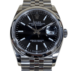 ROLEX(ロレックス)  デイトジャスト36 126200 ブラック 中古美品 AL-15（中野店）