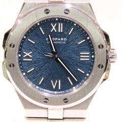 CHOPARD (ショパール) アルパインイーグル36 腕時計 298601-3001 ブルー コマ調整無し SS 中古 M-119 銀座店