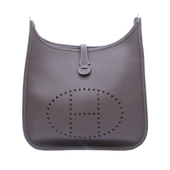 HERMES(エルメス)/エヴリンPM/トリヨンクレマンス/エトゥープ/SV金具/W刻(2024年)/未使用/NAC-22（名古屋店）