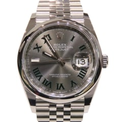 ROLEX (����å���) �ǥ��ȥ��㥹��36 �ӻ��� 126200 ���졼�� �����ޥ� SS ����ӥ꡼ ̤���� P-015 ���Ź