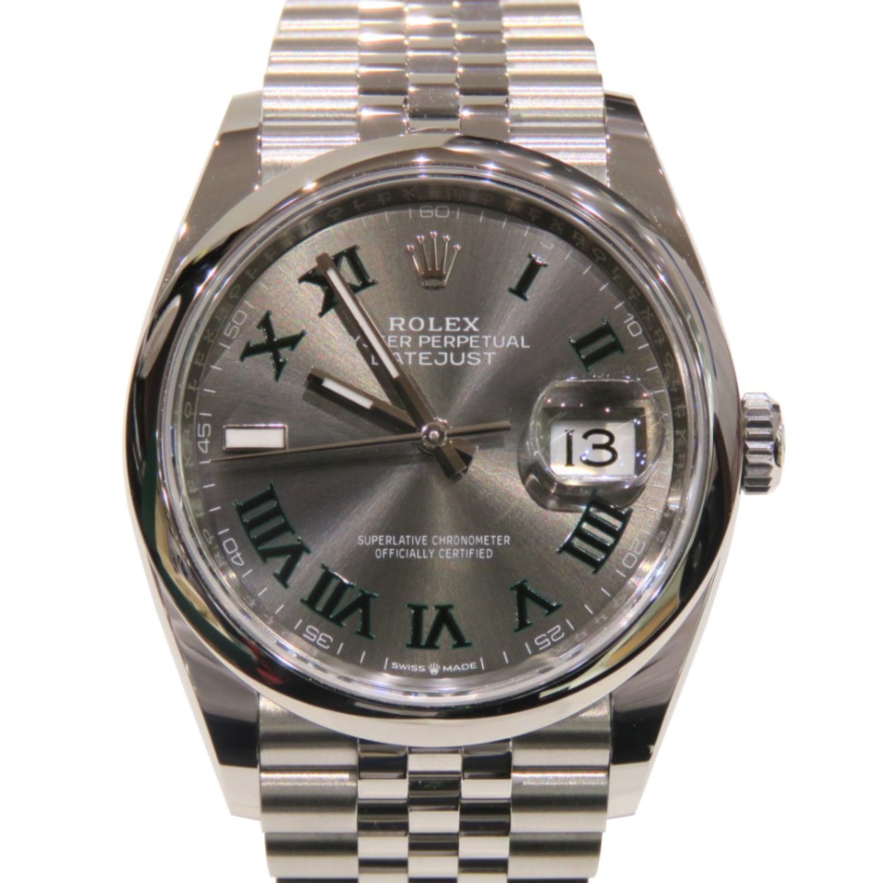ROLEX (ロレックス) デイトジャスト36 腕時計 126200 スレート