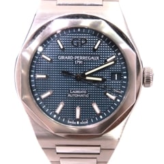 GIRARD-PERREGAUX（ジラール・ペルゴ） ロレアート 81010-11-431-11A ブルー SS 中古A N-098 銀座店