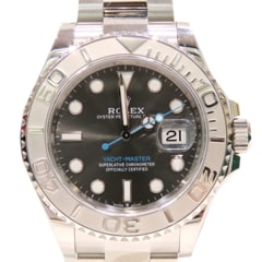 ROLEX (ロレックス) ヨットマスター 腕時計 126622 スレート オイスター PT/SS 未使用 N-166 銀座店