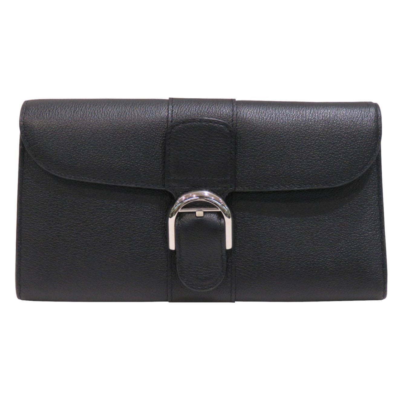 H79 DELVAUX デルヴォー　ブリヨン コンパクトウォレット 付属付き Delvaux (デルヴォー) ブリヨン チェーンウォレット 財布 長財布