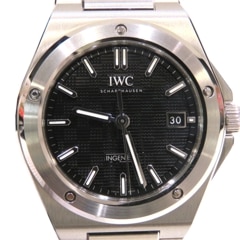 IWC (アイダブリューシー) インヂュニア 腕時計 IW328901 ブラック SS 未使用品 O-011 銀座店