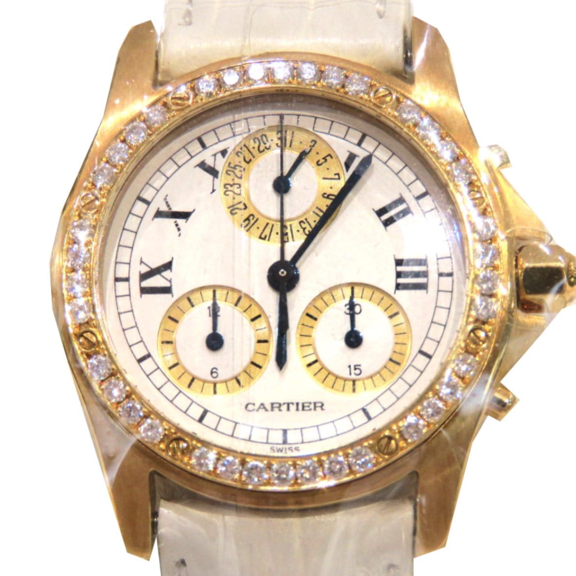 Cartier (カルティエ) サントスラウンドクロノリフレックス 腕時計