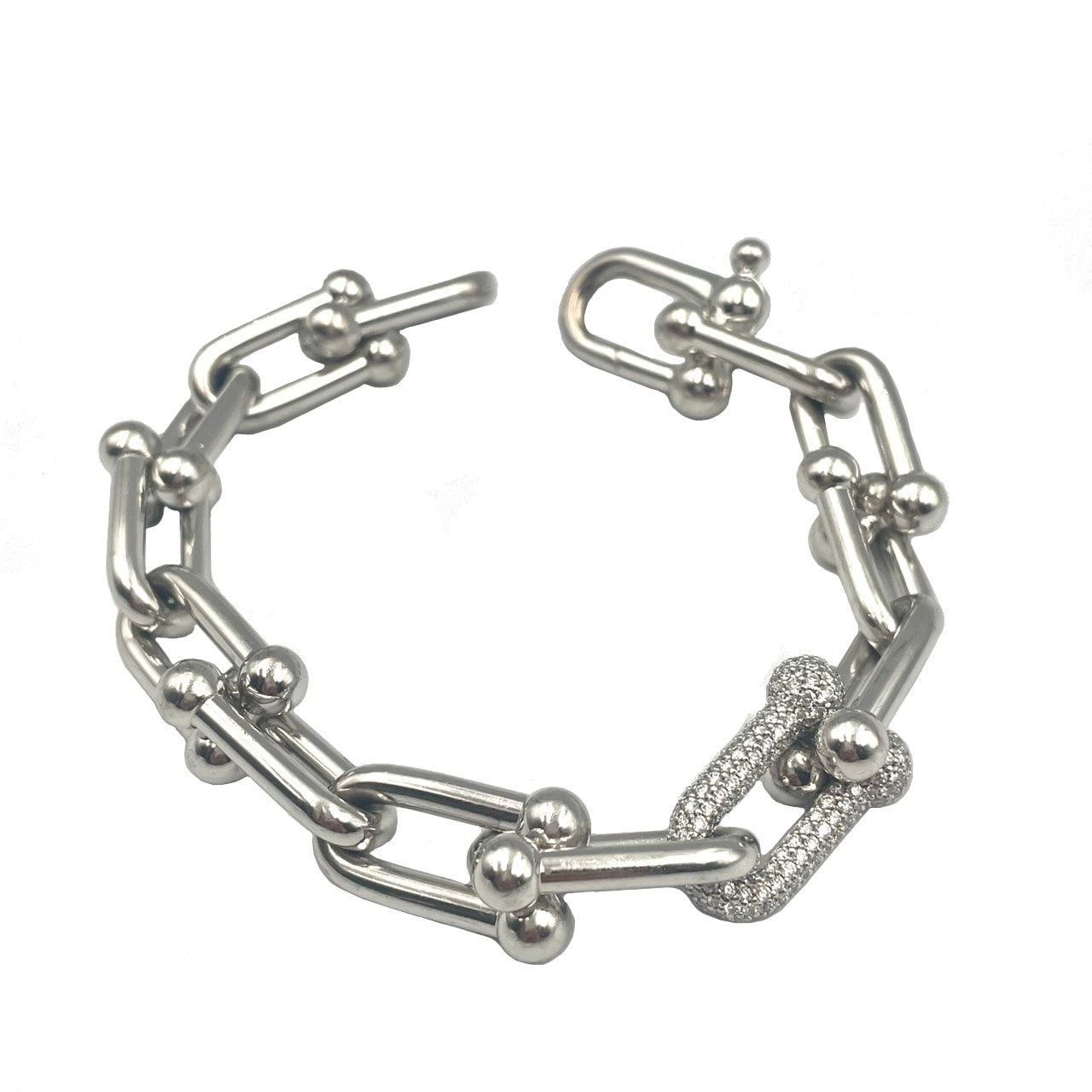 ティファニー　ナロー　リング　9号　ハードウェア　ブレス　エルメス ティファニー ナロー リング 9号 ハードウェア ブレス エルメス