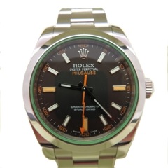ROLEX（ロレックス）ミルガウス 116400GV ブラック 2010年01月 ランクA UG-276 上野店