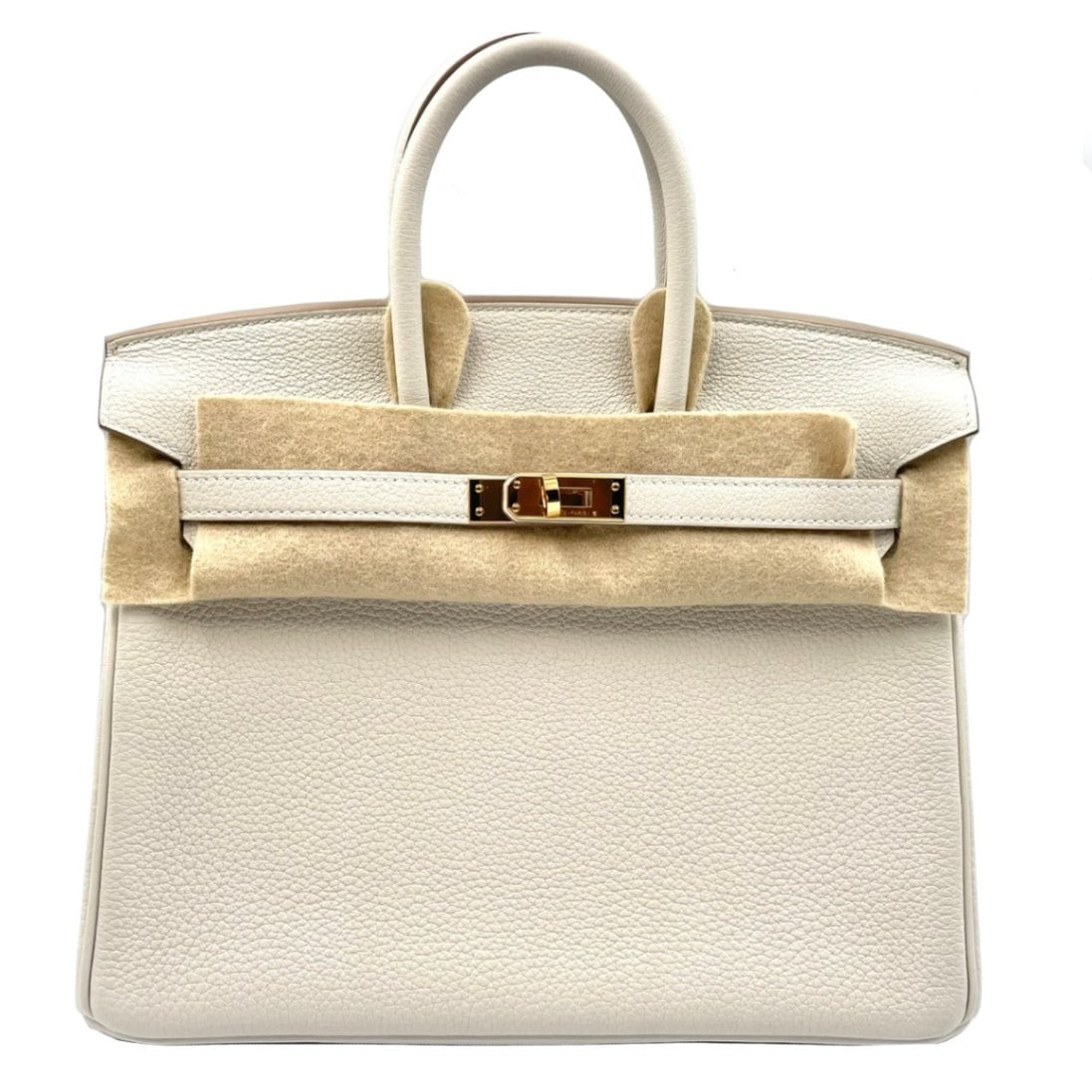 HERMES(エルメス) バーキン25 トゴ グリスパール ゴールド金具 W刻印
