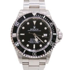 ROLEX (ロレックス) シードゥエラー 腕時計 16600 ブラック SS 中古 R-246 銀座店