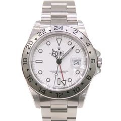 ROLEX (ロレックス) エクスプローラー 腕時計 16570 ホワイト SS 中古 Q-271 銀座店