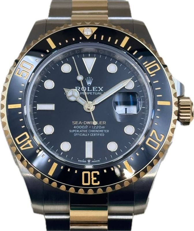 ROLEX (����å���) �����ɥ����顼 126603 �֥�å� SS/YG ����� ���ض�Ź ST-6