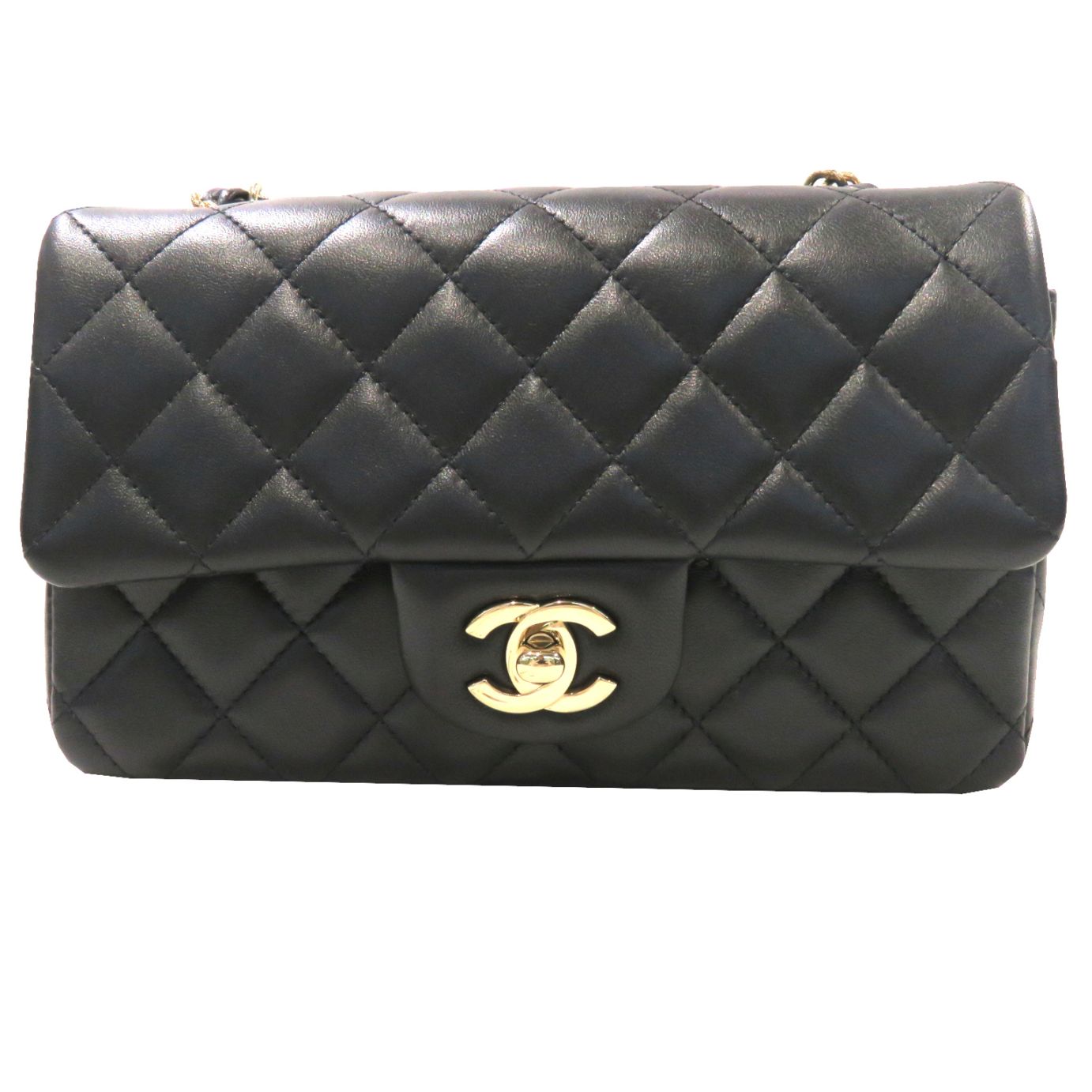 【即完売！】CHANEL レディース ミニ クラシック バッグ Black クラシックミニ ブラック（黒）系 CHANEL(シャネル) バッグ