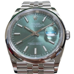 ROLEX (ロレックス) デイトジャスト36　ミントグリーン 126200  中古美品 AL-704 (中野店)