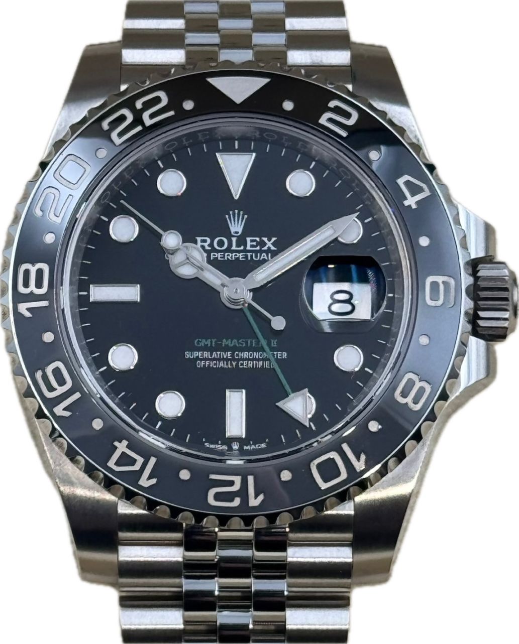ROLEX(ロレックス) GMTマスターⅡ 126710GRNR ブラック 新品同様 完品 