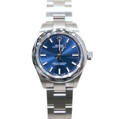 ROLEX (ロレックス) オイスターパーペチュアル28 腕時計 276200 ブルー SS オイスター 未使用 P-280 銀座店