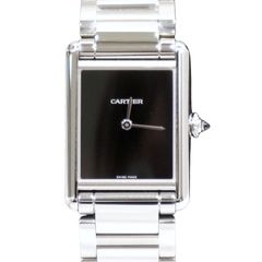 Cartier (カルティエ) タンクマストドゥカルティエLM 腕時計 WSTA0072 ブラック レザー/ブレスレット 完品 未使用 Q-003 銀座店