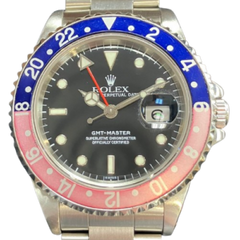 ROLEX (ロレックス) GMTマスター 16700 U番1999年製　ギャラ有(1999年6月)	中古品 AL-369(中野店）