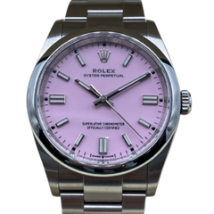 ROLEX(ロレックス) オイスターパーペチュアル36 126000 キャンディーピンク 中古美品 AL-390 (中野店)