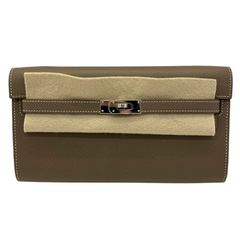 HERMES(エルメス) ケリートゥーゴー エプソン エトゥープ Y刻 箱有 中古A (上野店)
