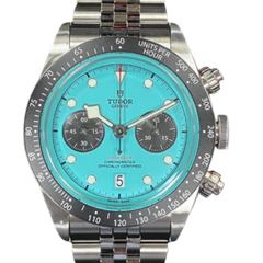 TUDOR(チューダー) ブラックベイクロノ 79360N ターコイズ 未使用品　AL-669（中野店）