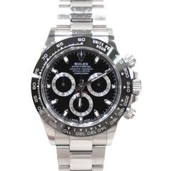 ROLEX (ロレックス) コスモグラフデイトナ 腕時計 116500LN ブラック SS オイスター 付属品完品 中古 S-101 銀座店