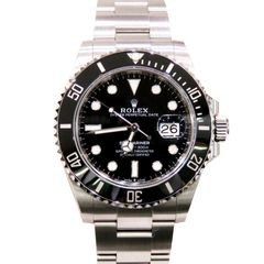 ROLEX (ロレックス) サブマリーナーデイト 腕時計 126610LN ブラック SS オイスター 未調整 付属品完品 新品同様 S-059 銀座店