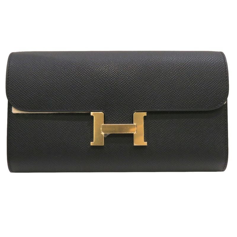 HERMES (����᥹) ���󥹥��󥹥ȥ������� ���������Хå� �֥�å�/������ɶ�� ���ץ��� K��� ̤���� Q114 ���Ź
