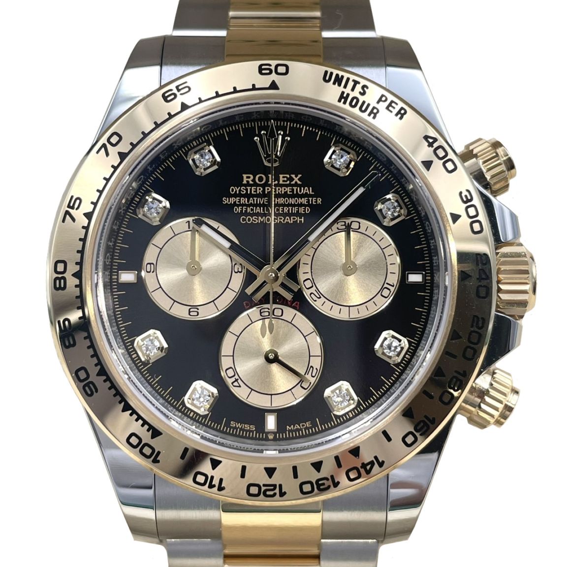 ROLEX(ロレックス) コスモグラフデイトナ 126503G ブラック 8Pダイヤ