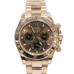 ROLEX (ロレックス) コスモグラフデイトナ 腕時計 116505 チョコ&ブラック ERG オイスター 付属品完品 中古 R-242 銀座店