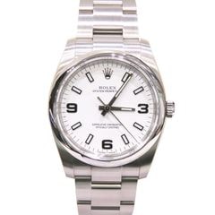ROLEX (å) ѡڥ奢34 ӻ 114200 ۥ磻(ʸ׸򴹺Ѥ) SS  °ʴ  R-254 Ź
