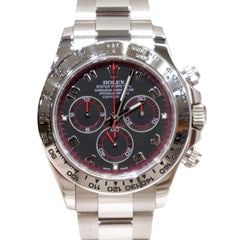 ROLEX (ロレックス) コスモグラフデイトナ 腕時計 116509 ブラックアラビア WG 付属品完品 未使用 S-006 銀座店