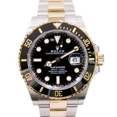 ROLEX (ロレックス) サブマリーナーデイト 腕時計 126613LN ブラック SS/YG オイスター 付属品完品 未使用 S-012 銀座店